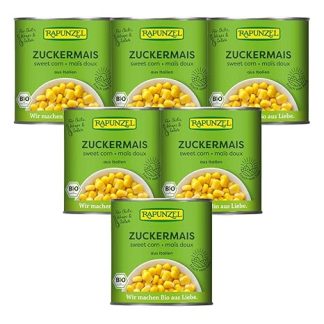 Rapunzel - Sweet Corn in a Tin - 0.34 kg - Pack of 6