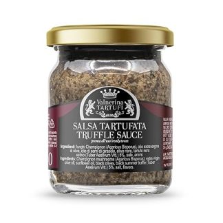 Valnerina Tartufi Truffle Sauce Original Recipe 50g | Black Truffle Sauce | Mushroom Mushrooms, 5% Black Summer Truffle | Glass 50 g