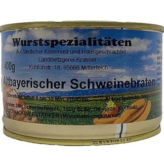Roast Pork Old Bavarian Style 400 g Ready Prepared