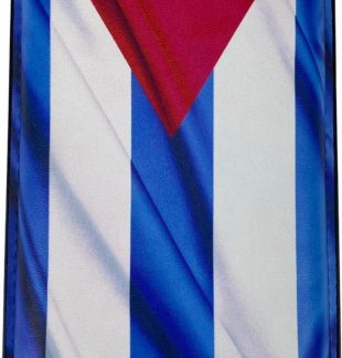 Zigarren Schiebe-Etui Lederoptik Cuba Flagge 3er
