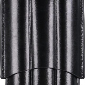 Zigarren Schiebe-Etui Lederoptik schwarz 3er