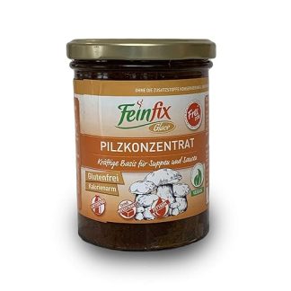 Feinfix Mushroom Concentrate 420 g for 10 Litres Mushroom Fund for Soup and Sauce Mushroom Fund Concentrate Free from Gluten Free Low Calorie Lactose Free Without Yeast Extract