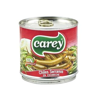 Chiles Serranos - Whole Chilli Serrano by Carey 340 g