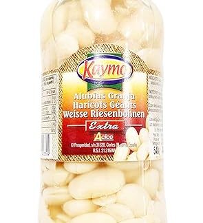 White Giant Beans / Alubias Granja Cocidas - 400 g
