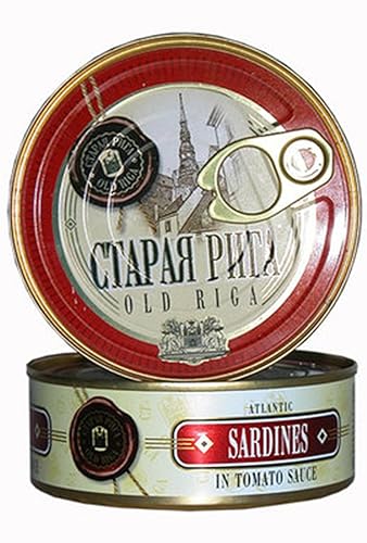 Atlantic Sardines in Tomato Sauce Pack of 5 (5 x 240 g)