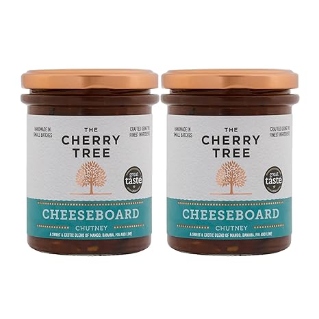 The Cherry Tree Cheeseboard Chutney 2 x 300g Glass Twin Pack
