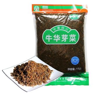 Bailinhou SuiMi yacai sichuan Preserved Vegetables 2.2lb (1000g), Mustard Handle Dried Vegetables, Laotan Fermentation, from Szechuan, China