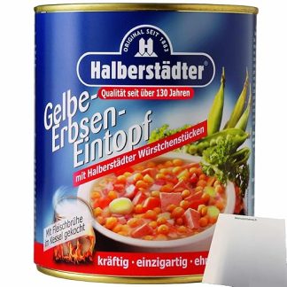 usy Bundle for Halberstädter Yellow Pea Stew (800 g Tub) + usy Block