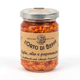 Aglio, Olio & Peperoncino 156 ml. - L' Orto di Beppe