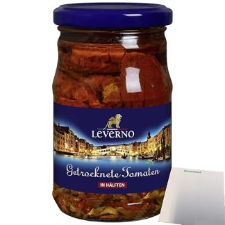 usy Bundle for Leverno Dried Tomatoes in Halves in Oil (280 g Jar) + usy Block
