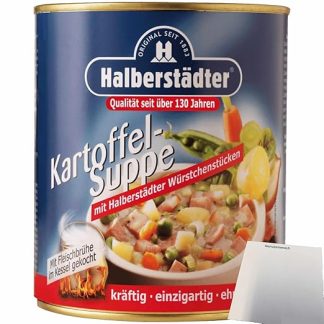 usy Bundle for Halberstädter Potato Soup (800 ml Can) + usy Block