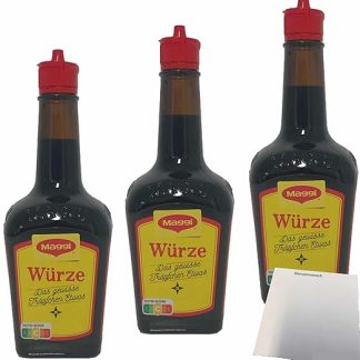 usy Bundle for Maggi Spice Liquid the Certain Droplet Slightly Pack of 3 (3 x 250 g) + usy Block
