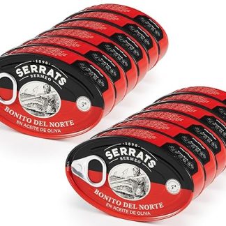 SERRATS White Tuna in Olive Oil 112 g Pack of 12