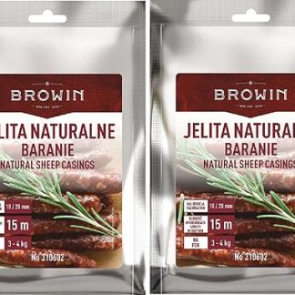 2 x Natural Sheep Casings Lamb Casings Calibre 18/20 mm 15 m Sheep Intestine