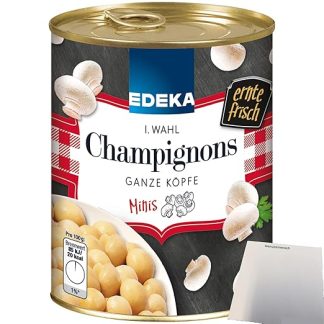 usy Bundle for Edeka Mushrooms Minis 1st Choice Whole Heads, Extra Small (800g Tub) + usy Block