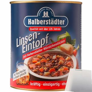 usy Bundle for Halberstädter Lentil Stew (800 g Tub) + usy Block
