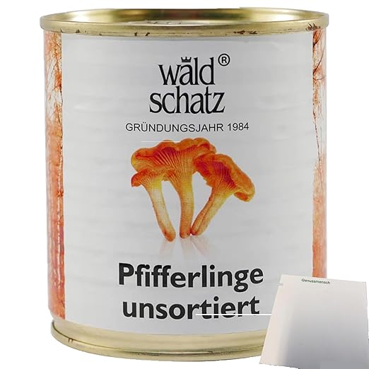 usy Bundle für Waldschatz Pfifferlinge (290g Dose) + usy Block