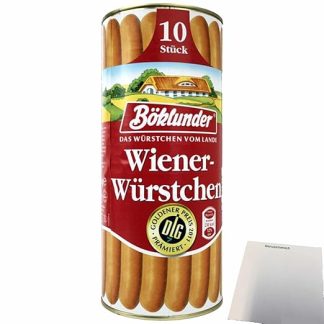 usy Bundle for Böklunder Viennese Sausages in knackingen String with 10 Sausages (1.61 kg Preserve) + usy Block