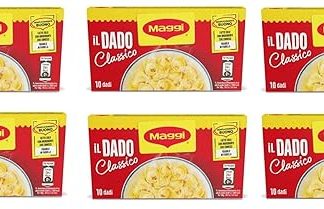 6 x Maggi il Dado Classico con olio extra virgin di oliva broth soup cubes with extra virgin olive oil 10 cubes