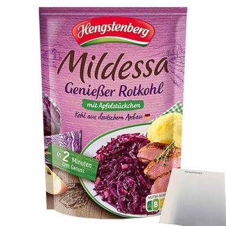 usy Bundle for Mildessa Connoisseurs Red Cabbage with Apple Pieces (400 g Bag) + usy Block