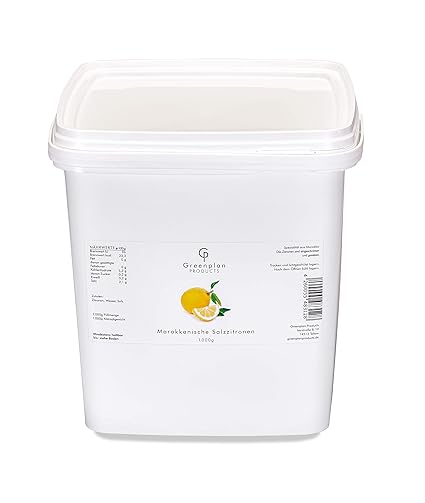 Greenplan Products - Moroccan Salt Lemons - Bucket - 1000g ATG