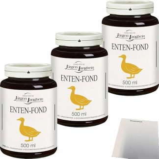 usy Bundle for Jürgen Langbein Duck Fund Pack of 3 (3 x 500 ml Glass) + usy Block