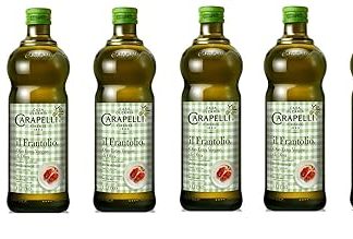 6x Carapelli Il Frantolio Extra Virgin Olive Oil 1 L olio Virgin Virgine di Oliva