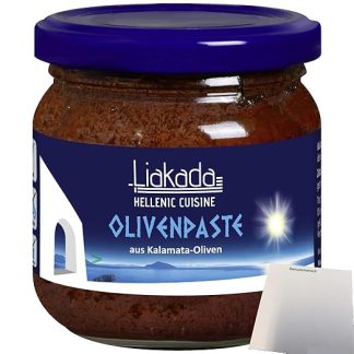 usy Bundle for Liakada Olive Paste from Kalamata Olives (180 g Glass) + usy Block