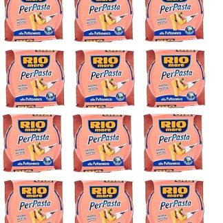 6 x Rio Mare Per Pasta Puttanesca Tuna in Olive Oil with Vegetables 2 x 160 g