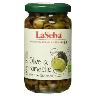 LaSelva Organic Olives in Slices, 210 g