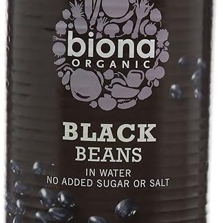 Biona Organic Black Beans 400g (Pack of 6)