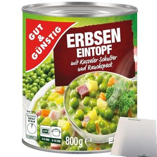 Gut&Günstig Pea Stew with Cassel and Smoked Bacon (800g) + usy Block