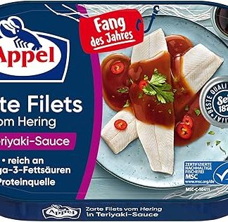 Appel Delicate Fillets MSC from Herring in Teriyaki Sauce, 190 g