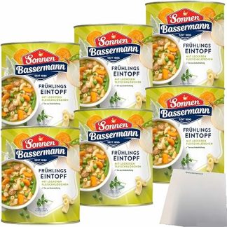 usy Bundle for Sun Bassermann Spring Stew Pack of 6 (6 x 800 g Tub) + usy Block