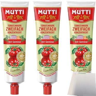 usy Bundle for Mum Double Tomato Concentrate with Vegetables Pack of 3 (3 x 130 g Tube) + usy Block