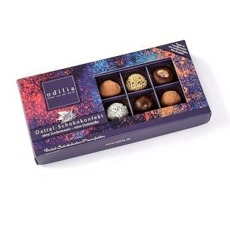 Organic Date Chocolate Confectionery - No Added Refined Sugar & No Palm Oil - Vegan - Gluten and Lactose Free I No Preservatives
