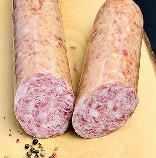 Franconian Hausmacher Coarse Meat Sausage / Braunschweiger in One Piece (200 g)
