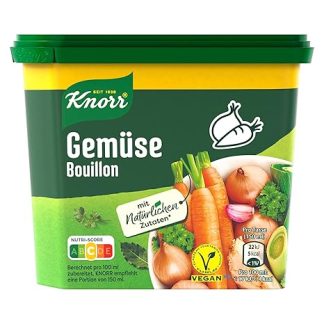 Knorr Vegetable Broth with Full Flavour and Natural Ingredients 320 g