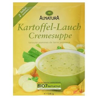 Alnatura Organic Potato Leek Soup, 58 g