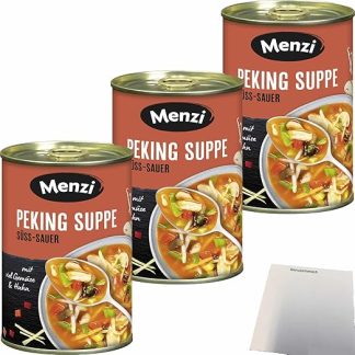 usy Bundle for Menzi Peking Soup Pack of 3 (3 x 400 ml Tin) + usy Block