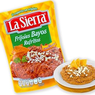 La Sierra Light Bean Pour 430 g - Fried Beans Ready to Serve, Mexican Baked Beans, Bean Paste