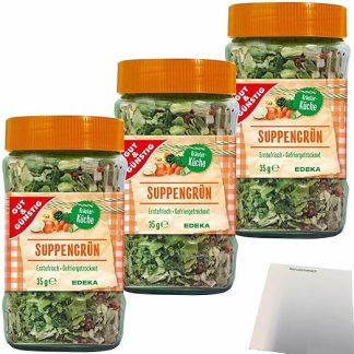 usy Bundle for G&G Soup Green Freeze Dried Pack of 3 (3 x 35 g Tin) + usy Block