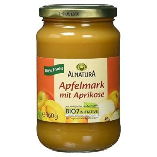 Alnatura Organic Apple Paste with Apricot, 360 g
