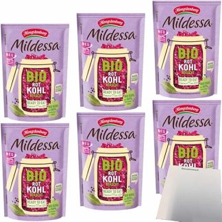 usy Bundle für Hengstenberg Mildessa Rotkohl gekocht 6er Pack (6x400g Beutel) + usy Block