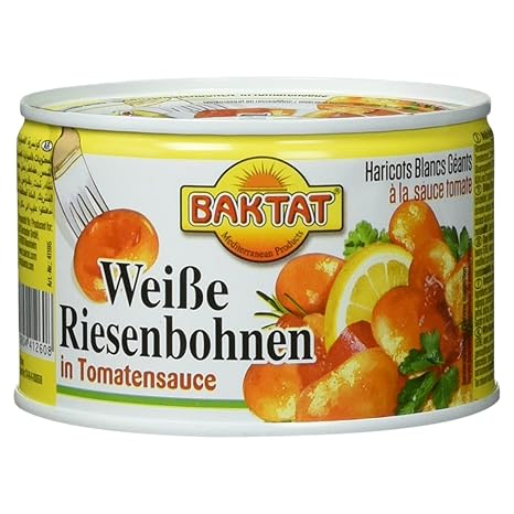 Baktat White Giant Beans in Tomato Sauce 400g