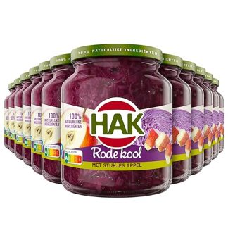 Hak Red Cabbage with Apple 12 Glasses x 37cl