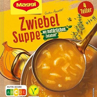 Maggi Bon Appetit, Onion Soup, 55 g Bag, Makes 4 Plates, Pack of 1 (1 x 55 g)