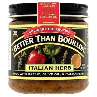 Better Than Bouillon Culinary Collection Base, Italian Herb Base, Contains 38 Servings Per Glass, 237 ml Jar (Pack of 1)