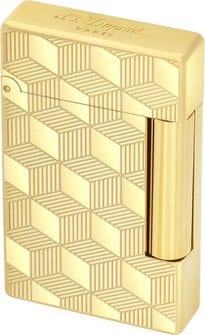 DUPONT Initial Quadrate goldfarben 020841 Sz