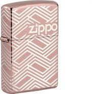 ZIPPO Rose Gold gelasert Abstract Design 60005281